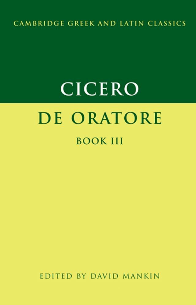  Cicero: De Oratore Book III(Kobo/電子書)