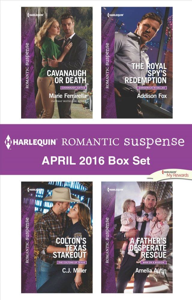  Harlequin Romantic Suspense April 2016 Box Set(Kobo/電子書)