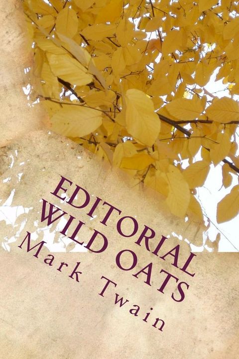 Editorial Wild Oats(Kobo/電子書)