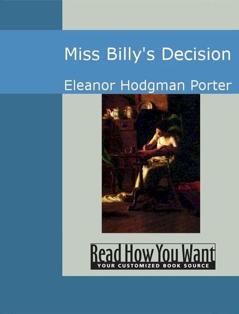 Miss Billy's Decision(Kobo/電子書)