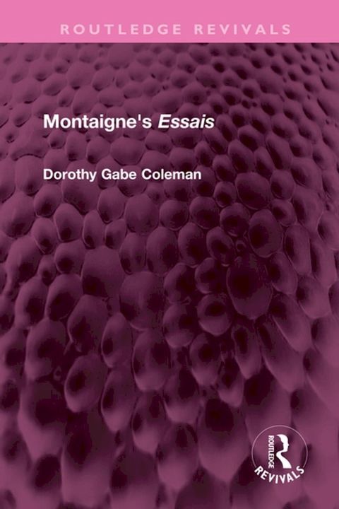 Montaigne's 'Essais'(Kobo/電子書)