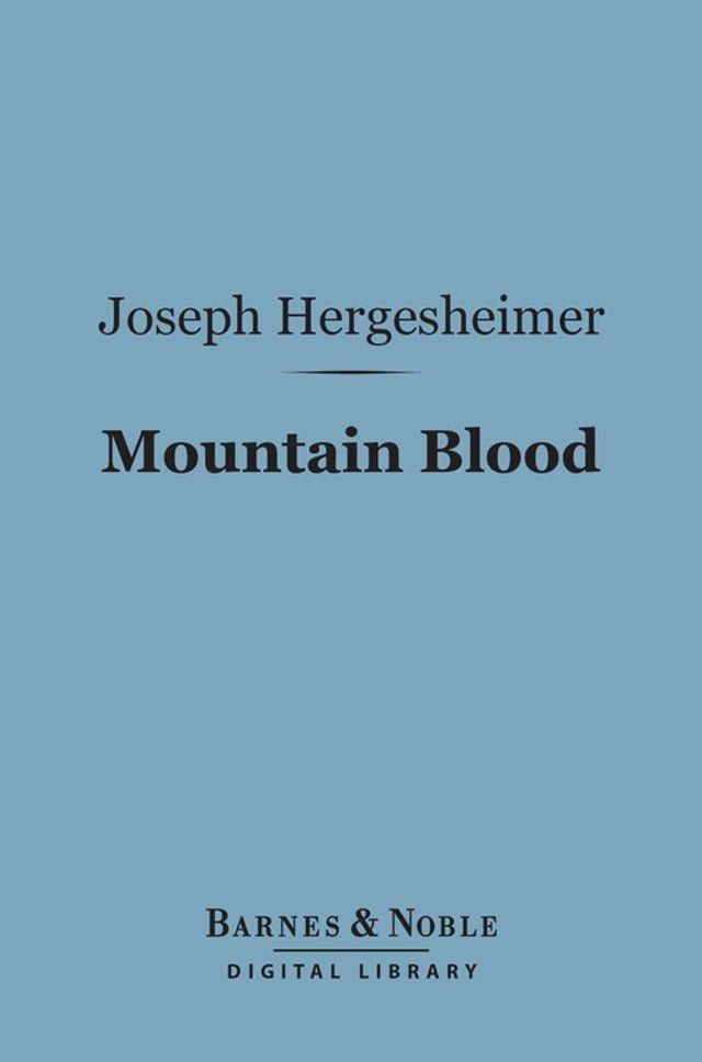  Mountain Blood (Barnes & Noble Digital Library)(Kobo/電子書)