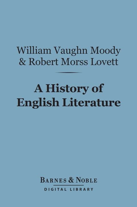 A History of English Literature (Barnes & Noble Digital Library)(Kobo/電子書)