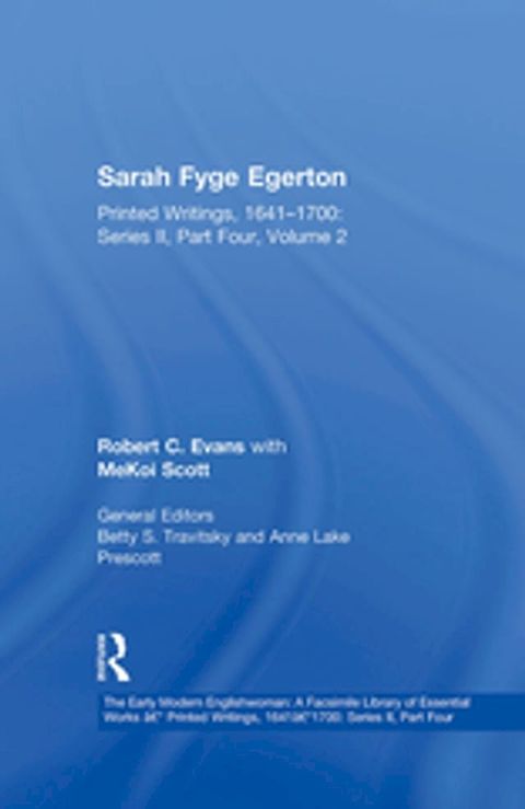 Sarah Fyge Egerton(Kobo/電子書)