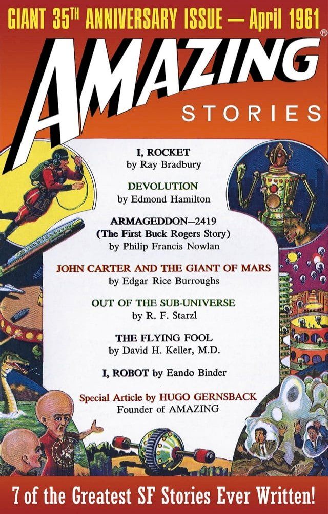  Amazing Stories Giant 35th Anniversary Issue—April 1961(Kobo/電子書)