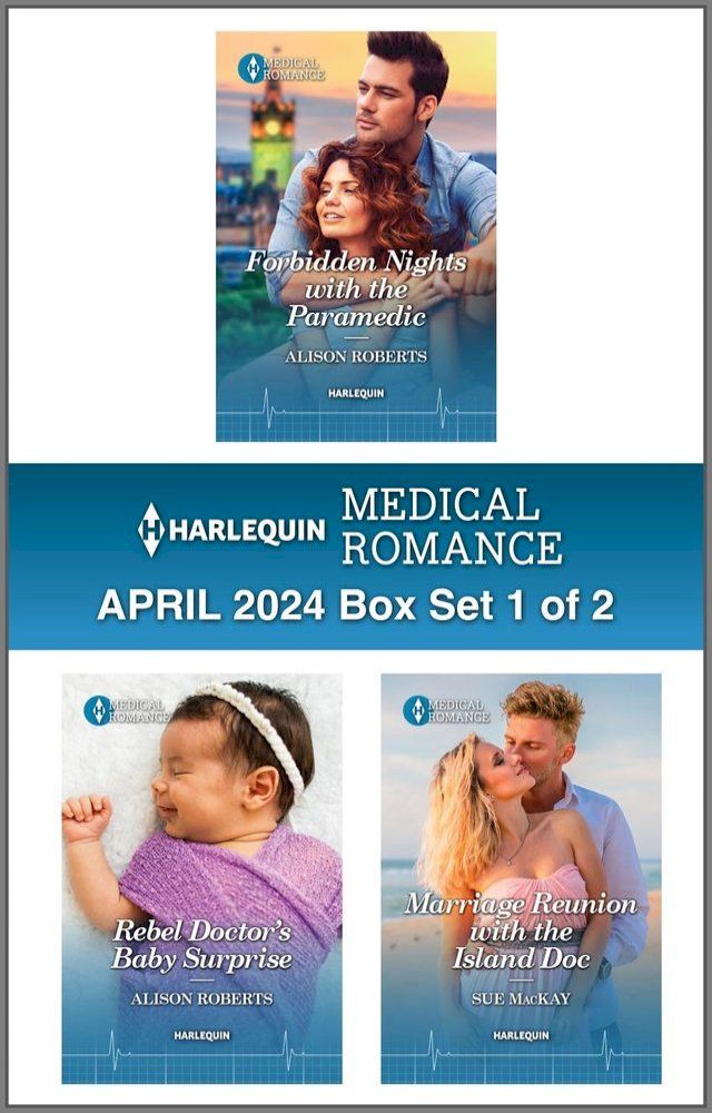  Harlequin Medical Romance April 2024 - Box Set 1 of 2(Kobo/電子書)