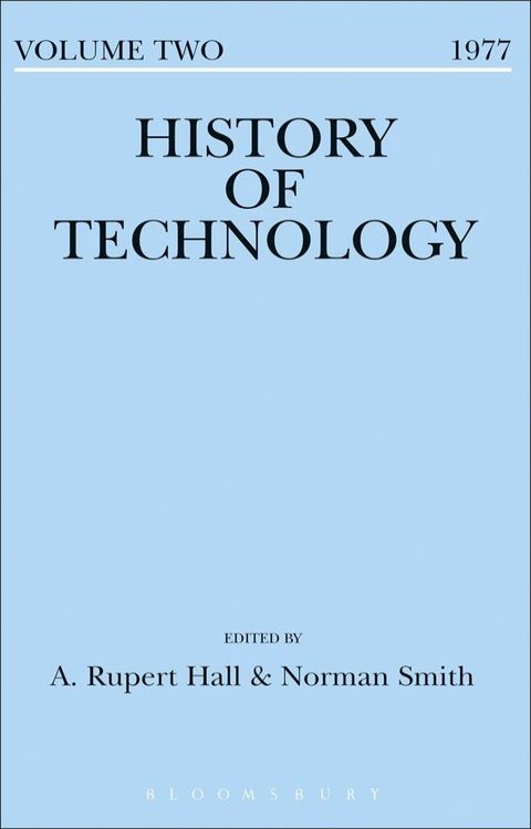 History of Technology Volume 2(Kobo/電子書)