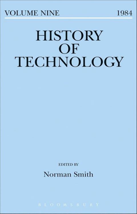 History of Technology Volume 9(Kobo/電子書)