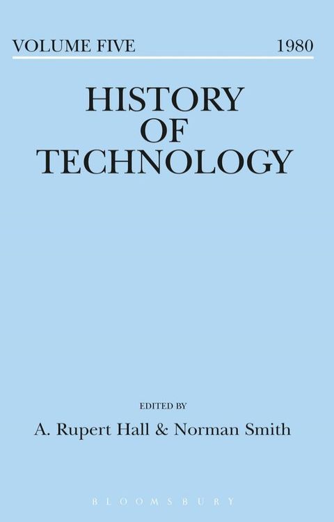 History of Technology Volume 5(Kobo/電子書)