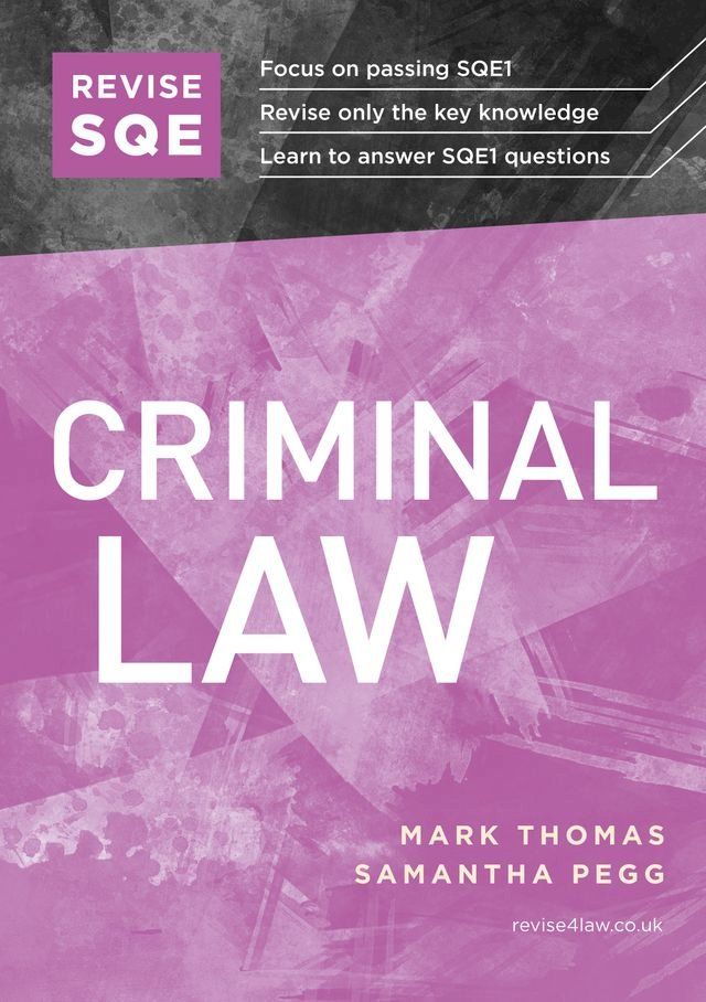  Revise SQE Criminal Law(Kobo/電子書)