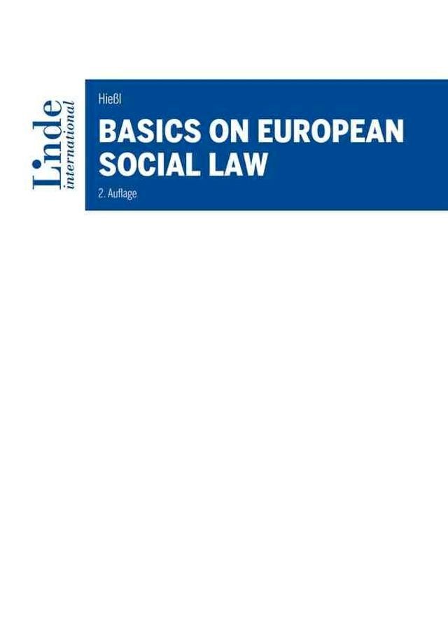  Basics on European Social Law(Kobo/電子書)