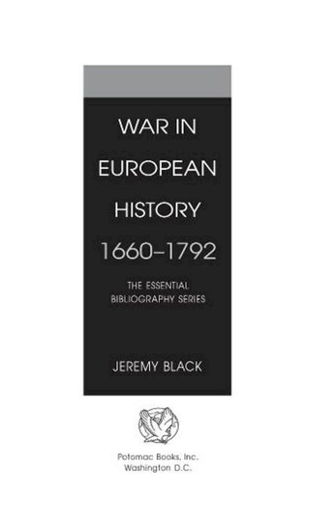 War in European History, 16601792(Kobo/電子書)