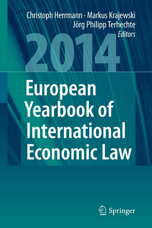  European Yearbook of International Economic Law 2014(Kobo/電子書)