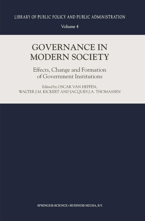 Governance in Modern Society(Kobo/電子書)