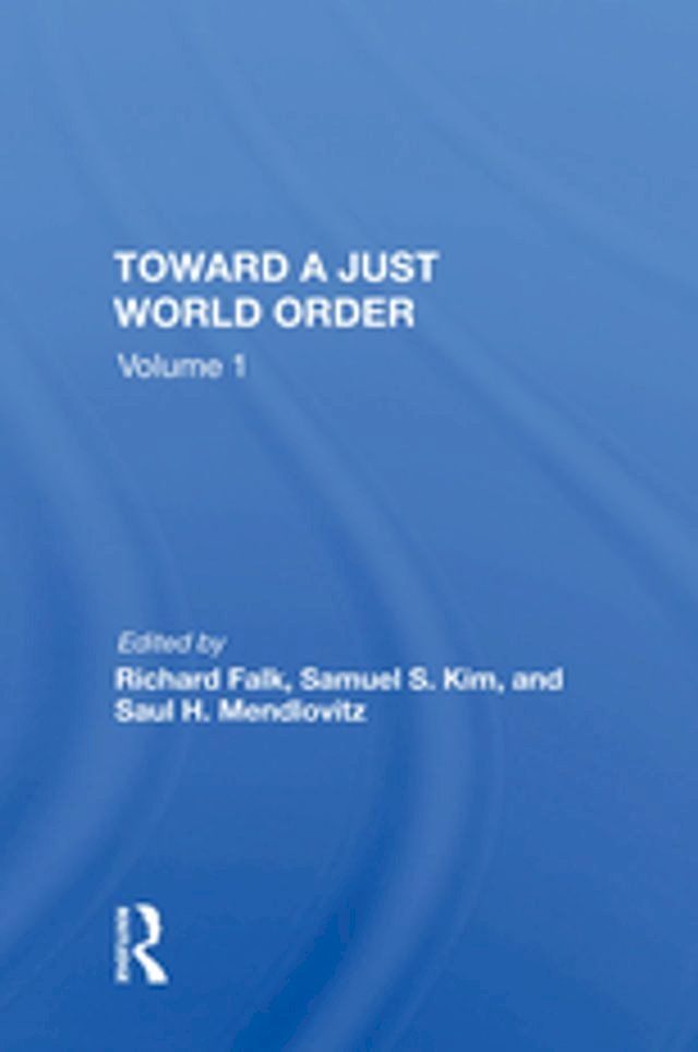  Toward A Just World Order(Kobo/電子書)