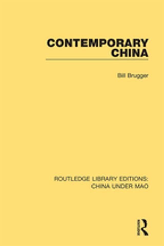  Contemporary China(Kobo/電子書)