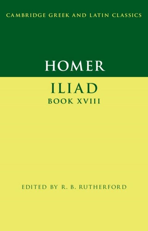 Homer: Iliad Book XVIII(Kobo/電子書)