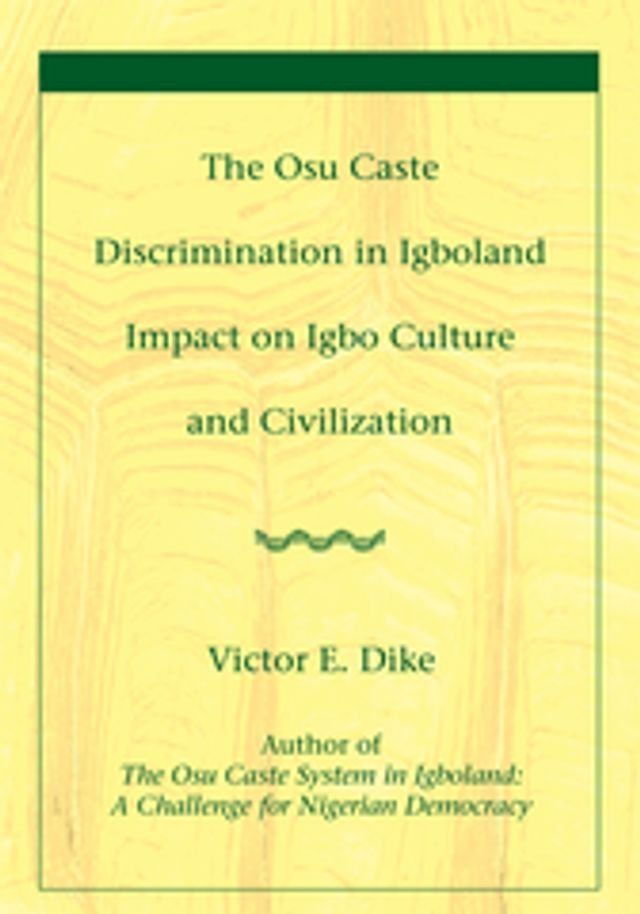  The Osu Caste Discrimination in Igboland(Kobo/電子書)