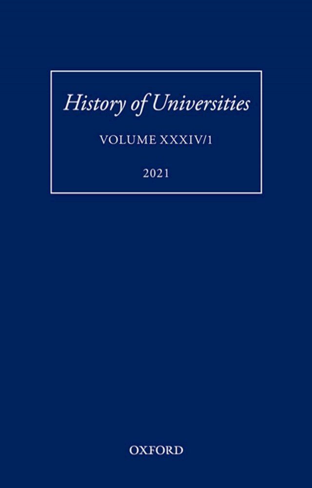  History of Universities: Volume XXXIV/1(Kobo/電子書)