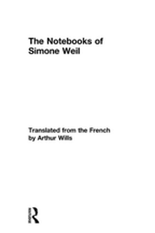  The Notebooks of Simone Weil(Kobo/電子書)