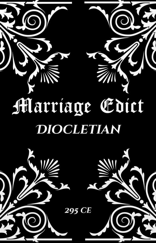  Diocletian's Marriage Edict(Kobo/電子書)