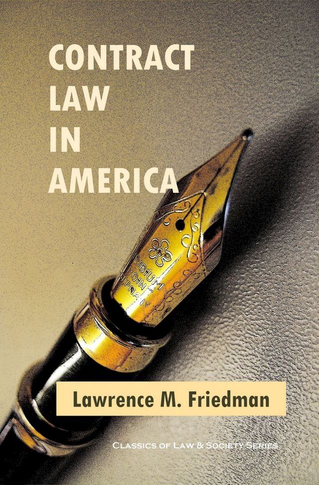  Contract Law in America: A Social and Economic Case Study(Kobo/電子書)