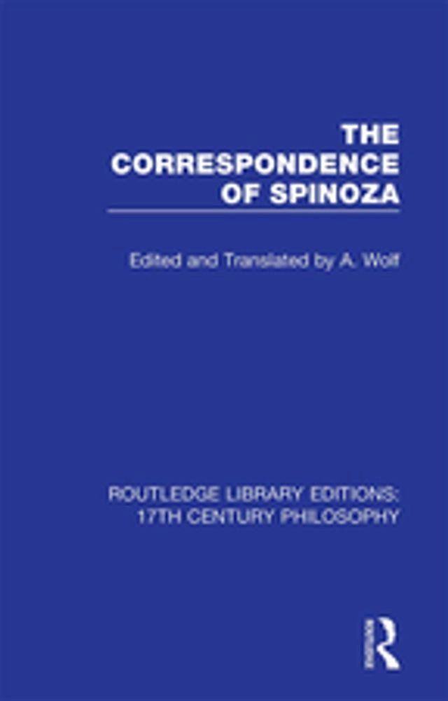  The Correspondence of Spinoza(Kobo/電子書)