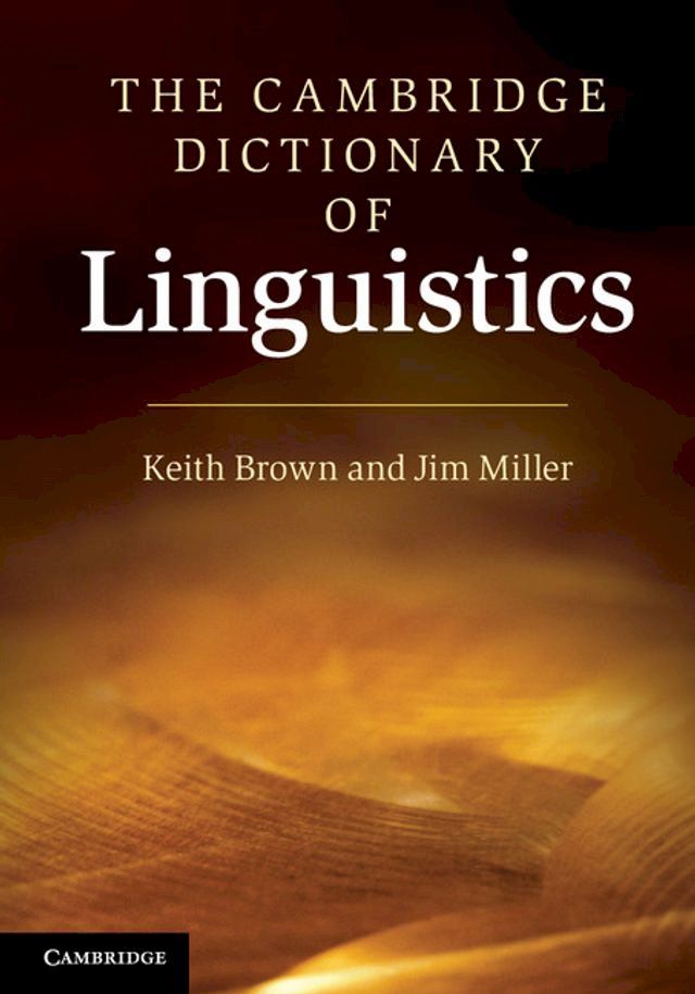  The Cambridge Dictionary of Linguistics(Kobo/電子書)