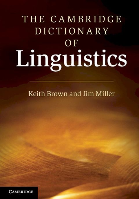 The Cambridge Dictionary of Linguistics(Kobo/電子書)