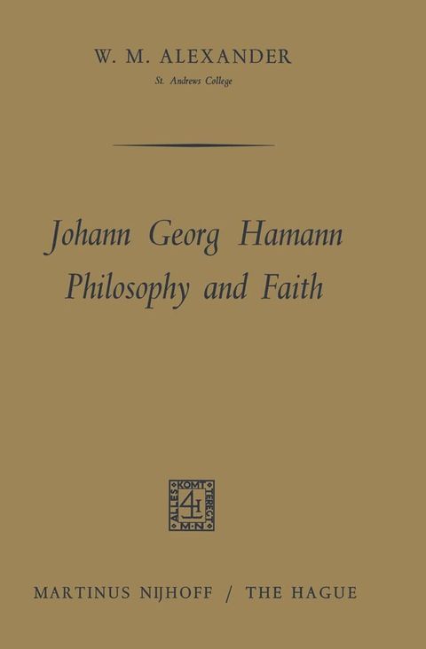 Johann Georg Hamann Philosophy and Faith(Kobo/電子書)