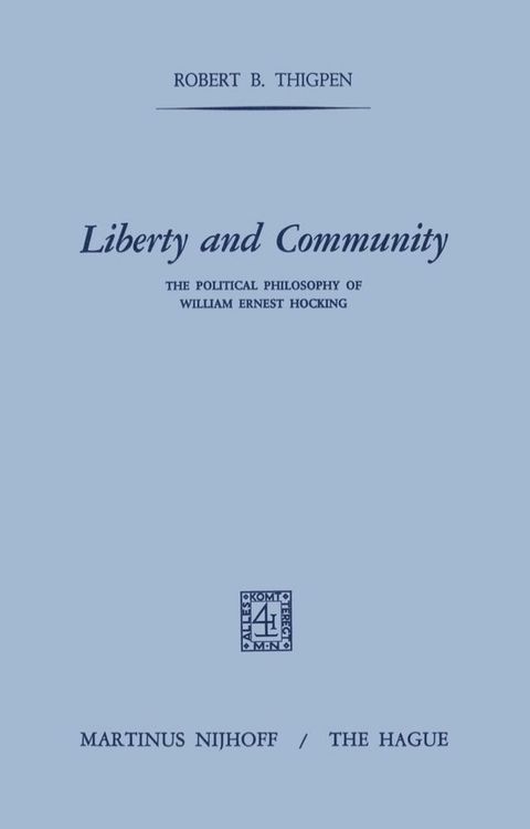 Liberty and Community(Kobo/電子書)