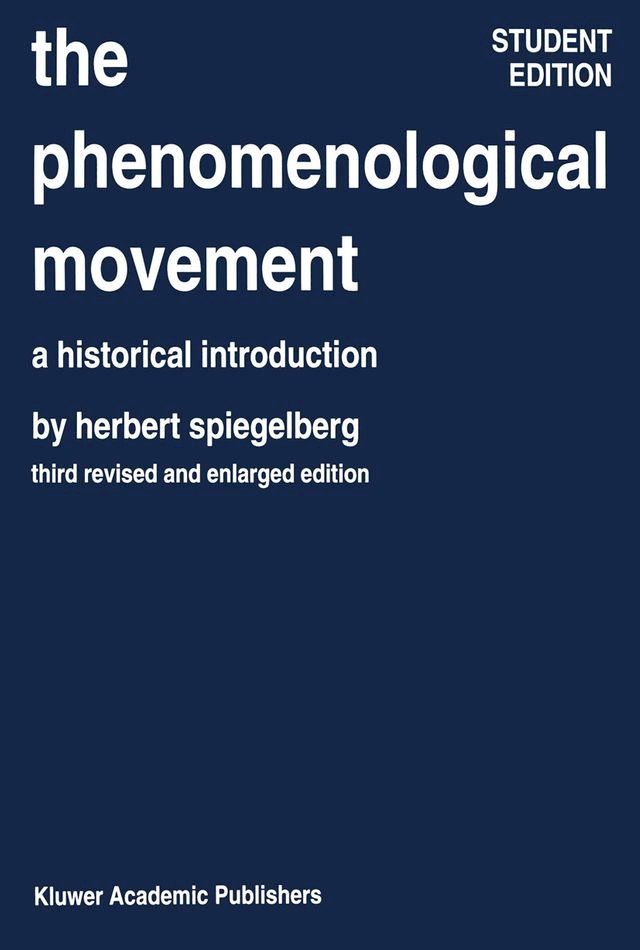  The Phenomenological Movement(Kobo/電子書)