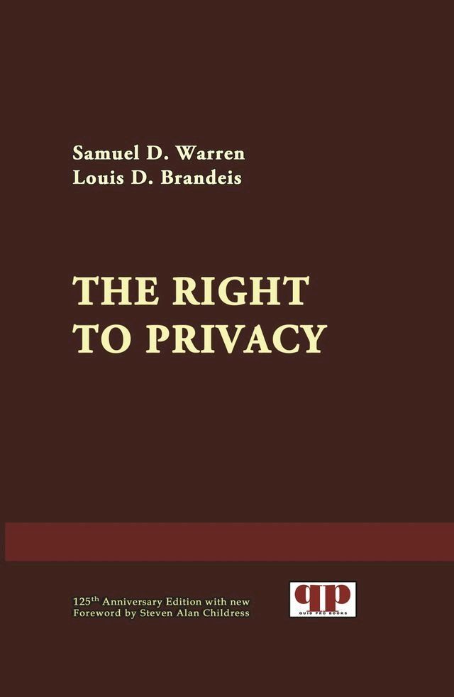  The Right to Privacy(Kobo/電子書)