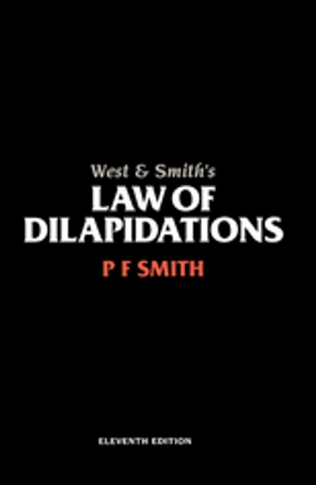  West & Smith's Law of Dilapidations(Kobo/電子書)