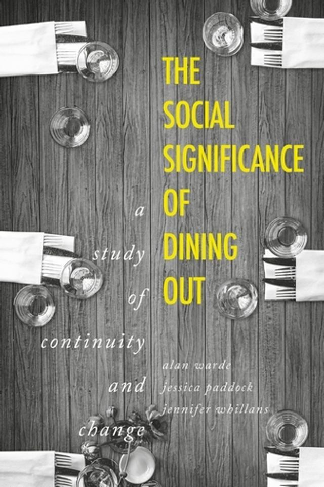  The social significance of dining out(Kobo/電子書)