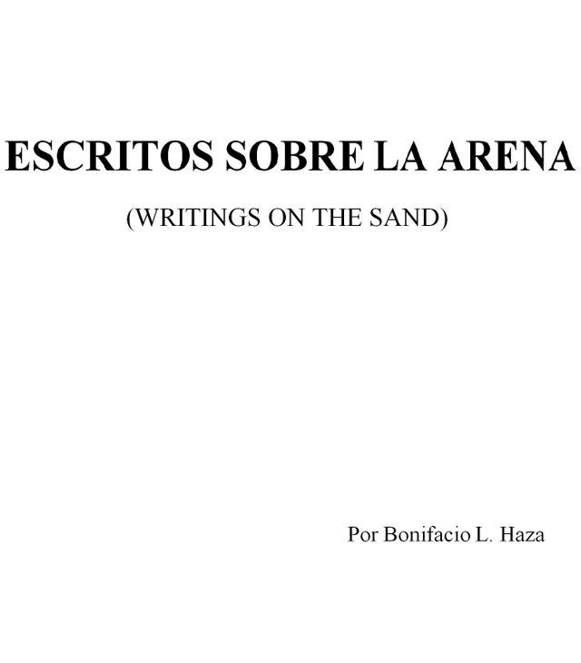  ESCRITOS SOBRE LA ARENA(Kobo/電子書)