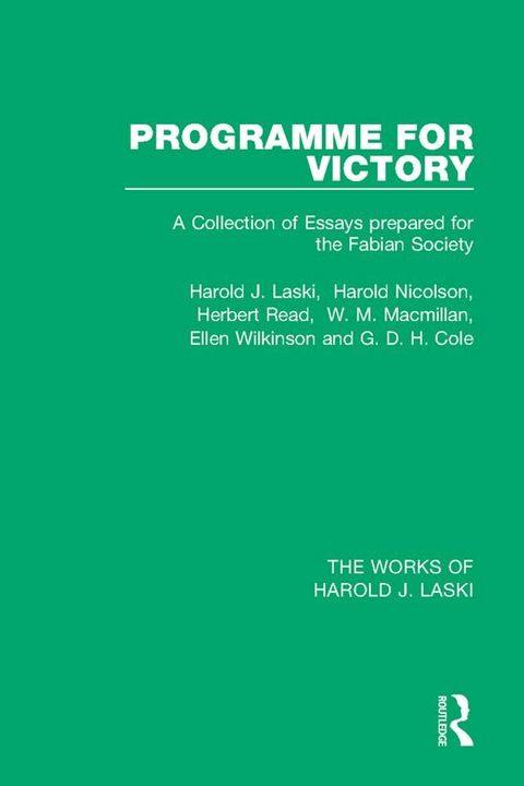 Programme for Victory (Works of Harold J. Laski)(Kobo/電子書)