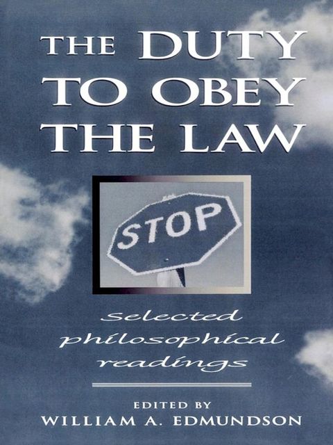 The Duty to Obey the Law(Kobo/電子書)