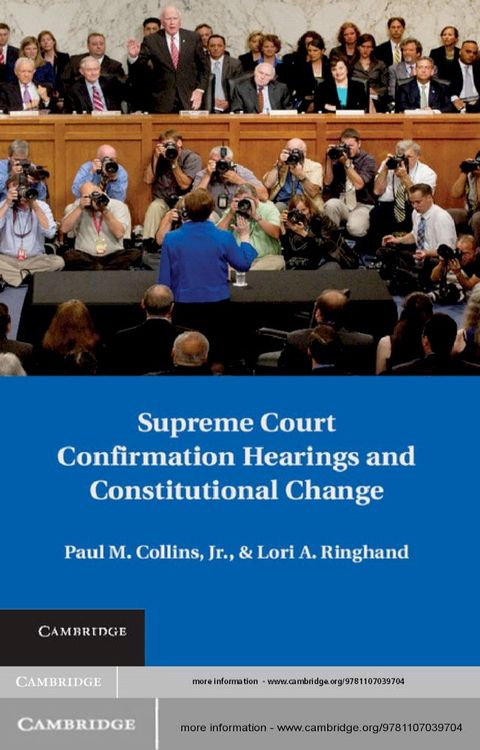 Supreme Court Confirmation Hearings and Constitutional Change(Kobo/電子書)