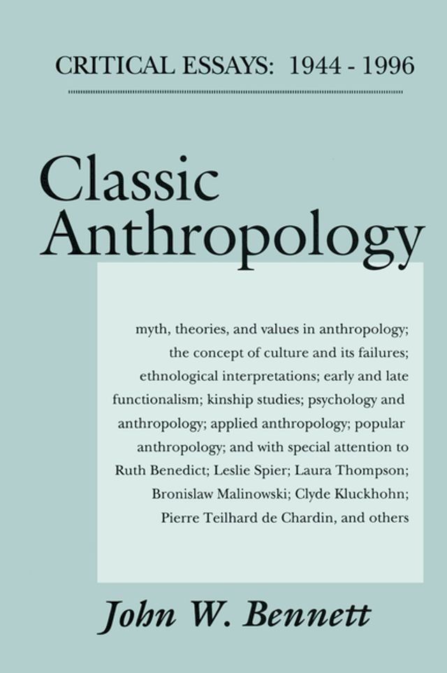  Classic Anthropology(Kobo/電子書)