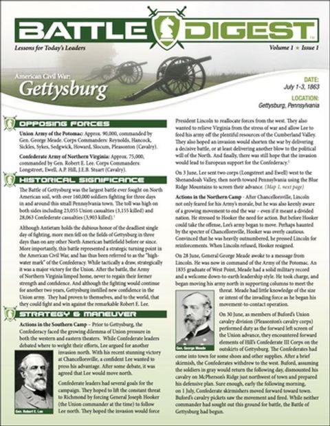 Battle Digest: Gettysburg(Kobo/電子書)