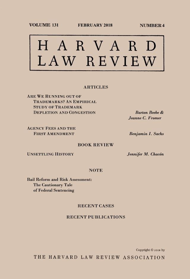  Harvard Law Review: Volume 131, Number 4 - February 2018(Kobo/電子書)