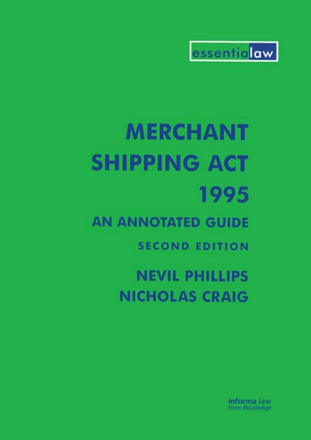  Merchant Shipping Act 1995: An Annotated Guide(Kobo/電子書)