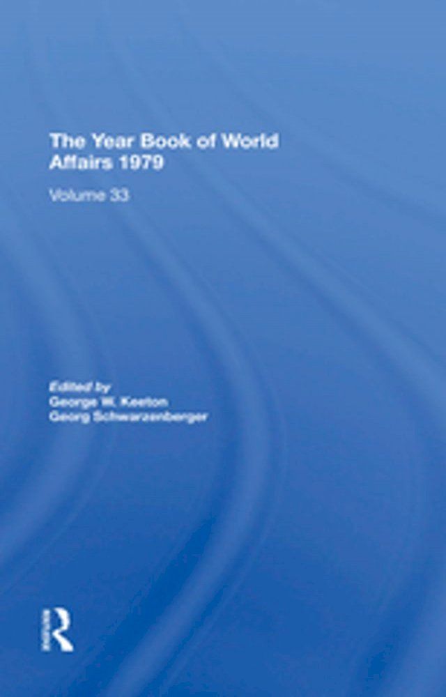  The Year Book Of World Affairs, 1979(Kobo/電子書)