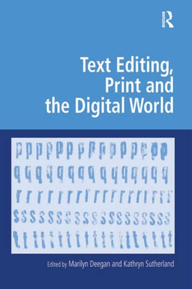  Text Editing, Print and the Digital World(Kobo/電子書)