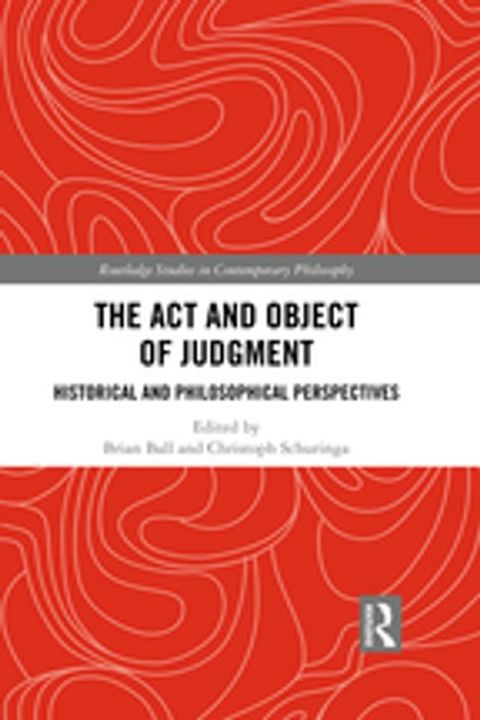 The Act and Object of Judgment(Kobo/電子書)