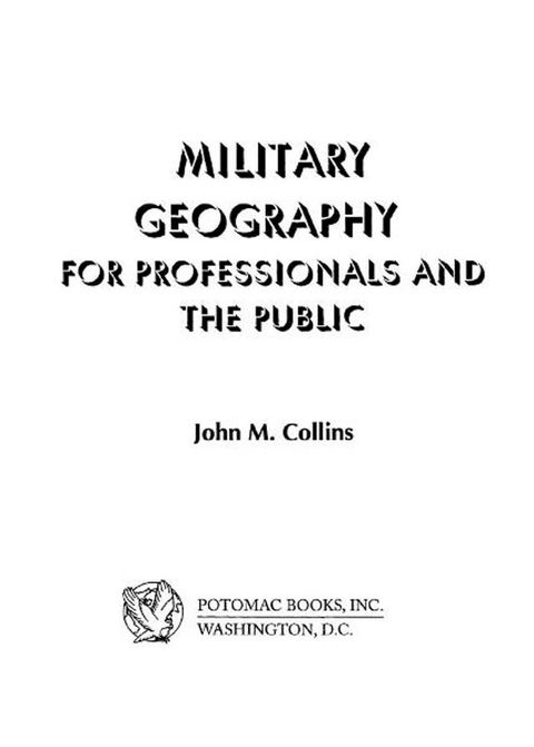 Military Geography(Kobo/電子書)