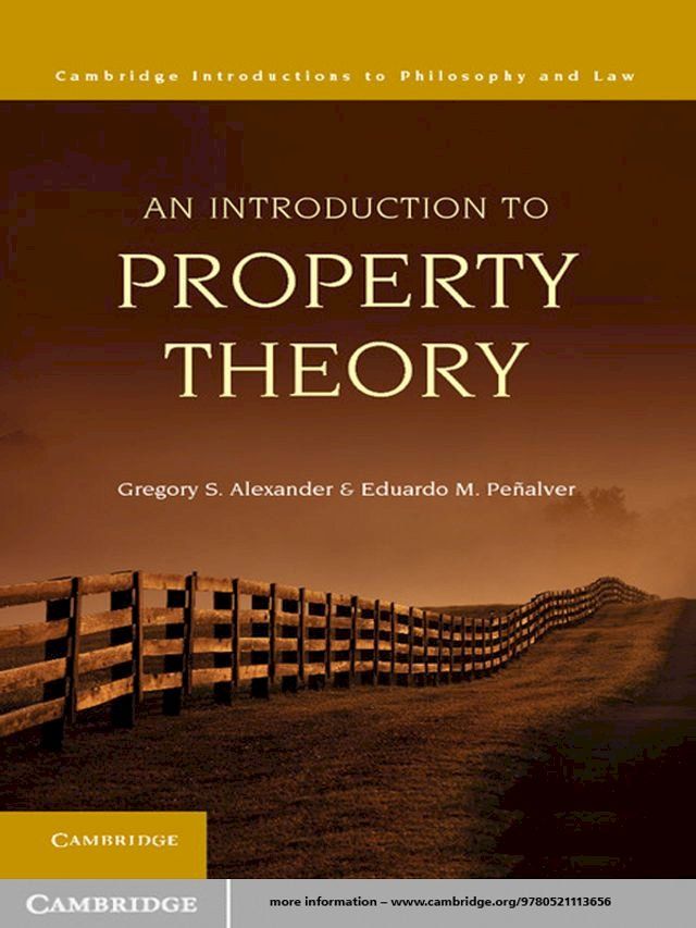  An Introduction to Property Theory(Kobo/電子書)