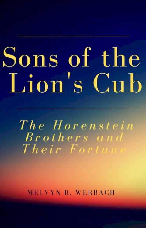 Sons of the Lion's Cub(Kobo/電子書)