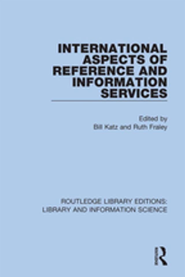  International Aspects of Reference and Information Services(Kobo/電子書)